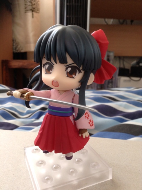 Sakura fighting pose